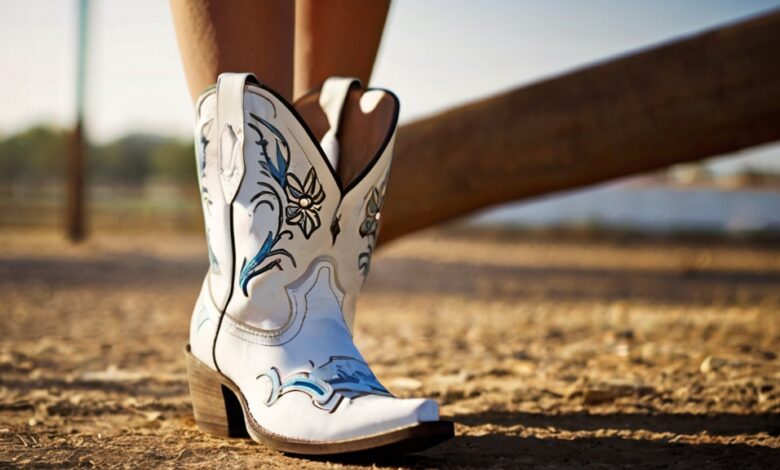 Shop White Cowgirl Boots