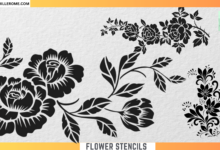 Flower Stencils