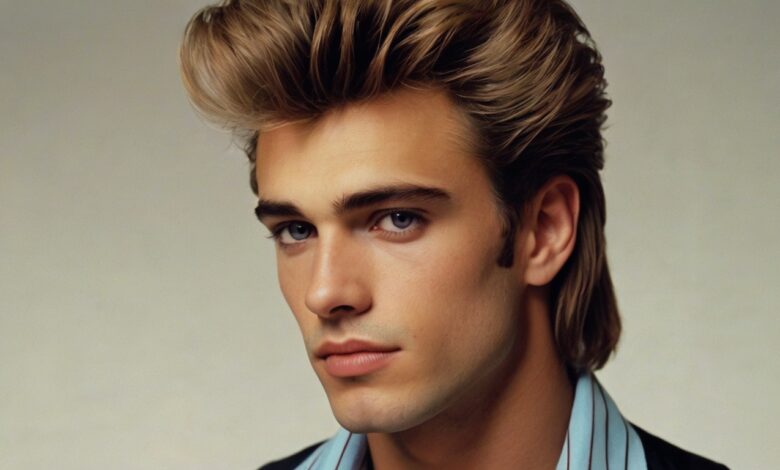 1980s Men's Hair Fashion