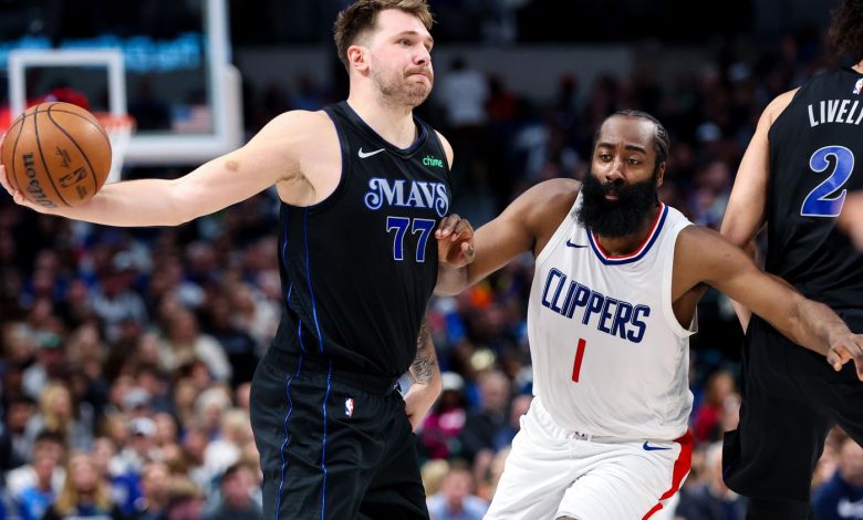 dallas mavericks vs clippers match player stats