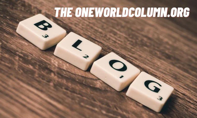 the oneworldcolumn.org blog