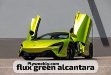 flux green alcantara