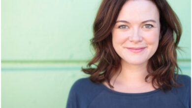 Mary Kate Schellhardt at a film premiere, symbolizing her inspiring impact in Hollywood.
