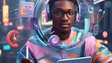 Fzkidd posing confidently as a digital creator revolutionizing online creativity